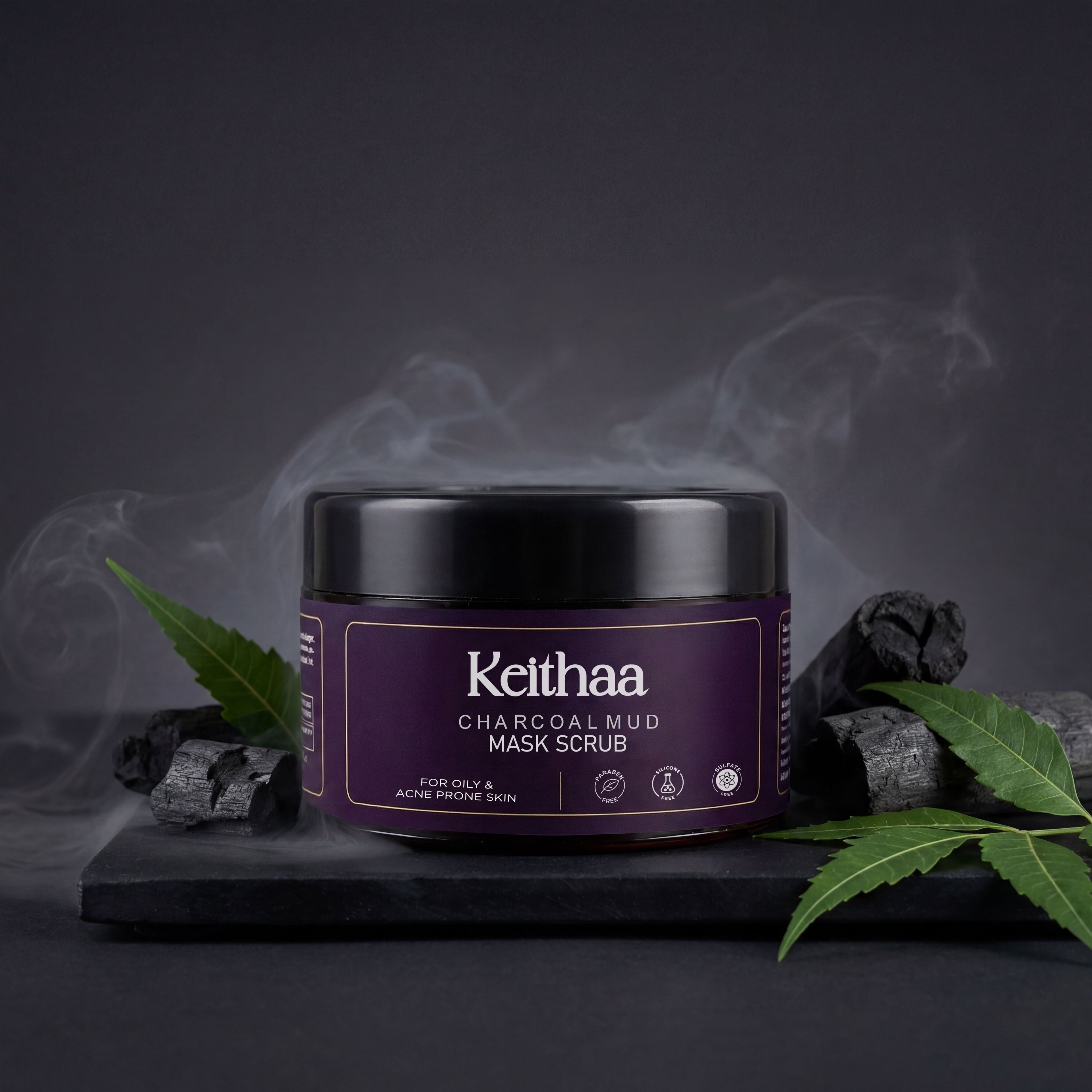 Charcoal Mud Mask Scrub