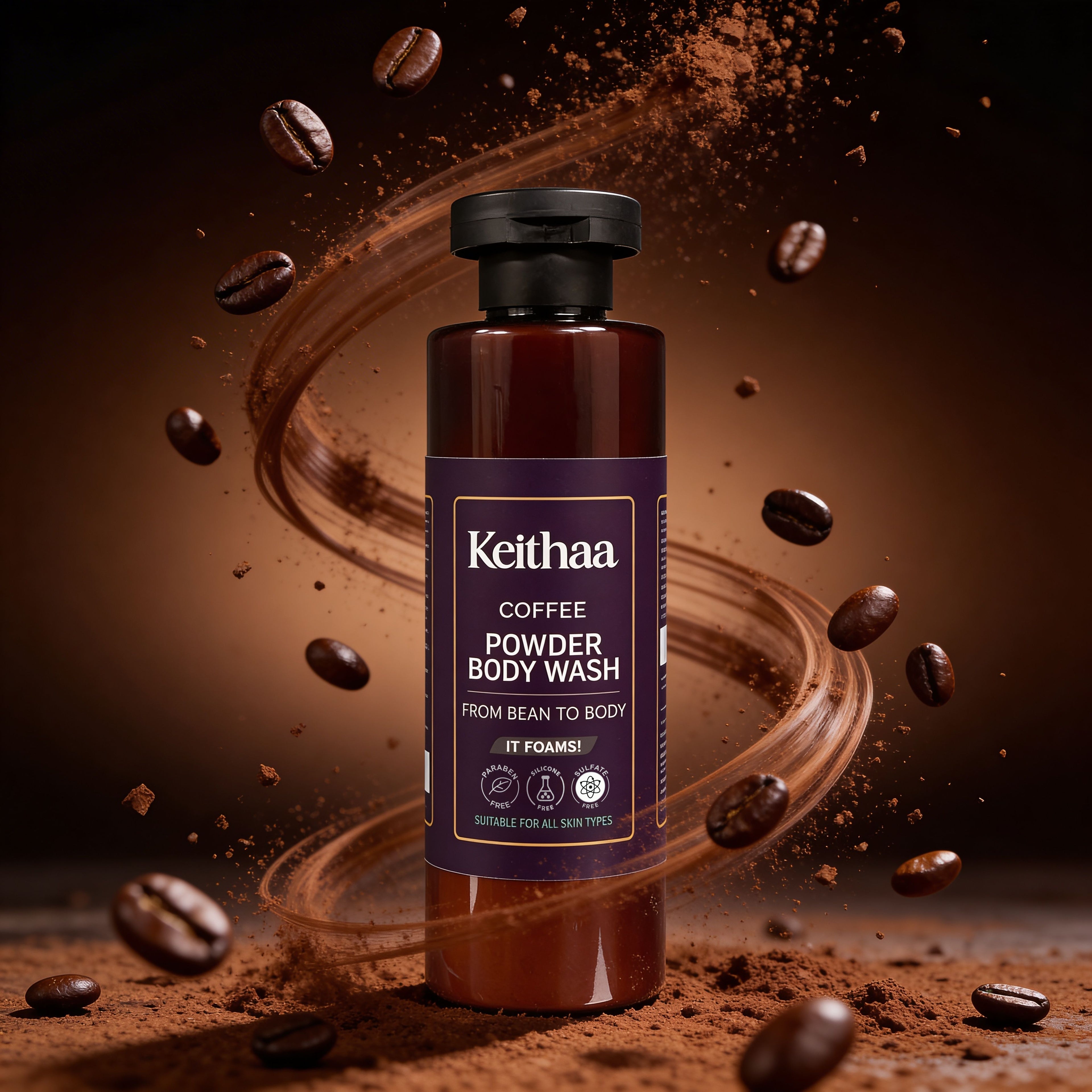 Coffee Powder Body Wash