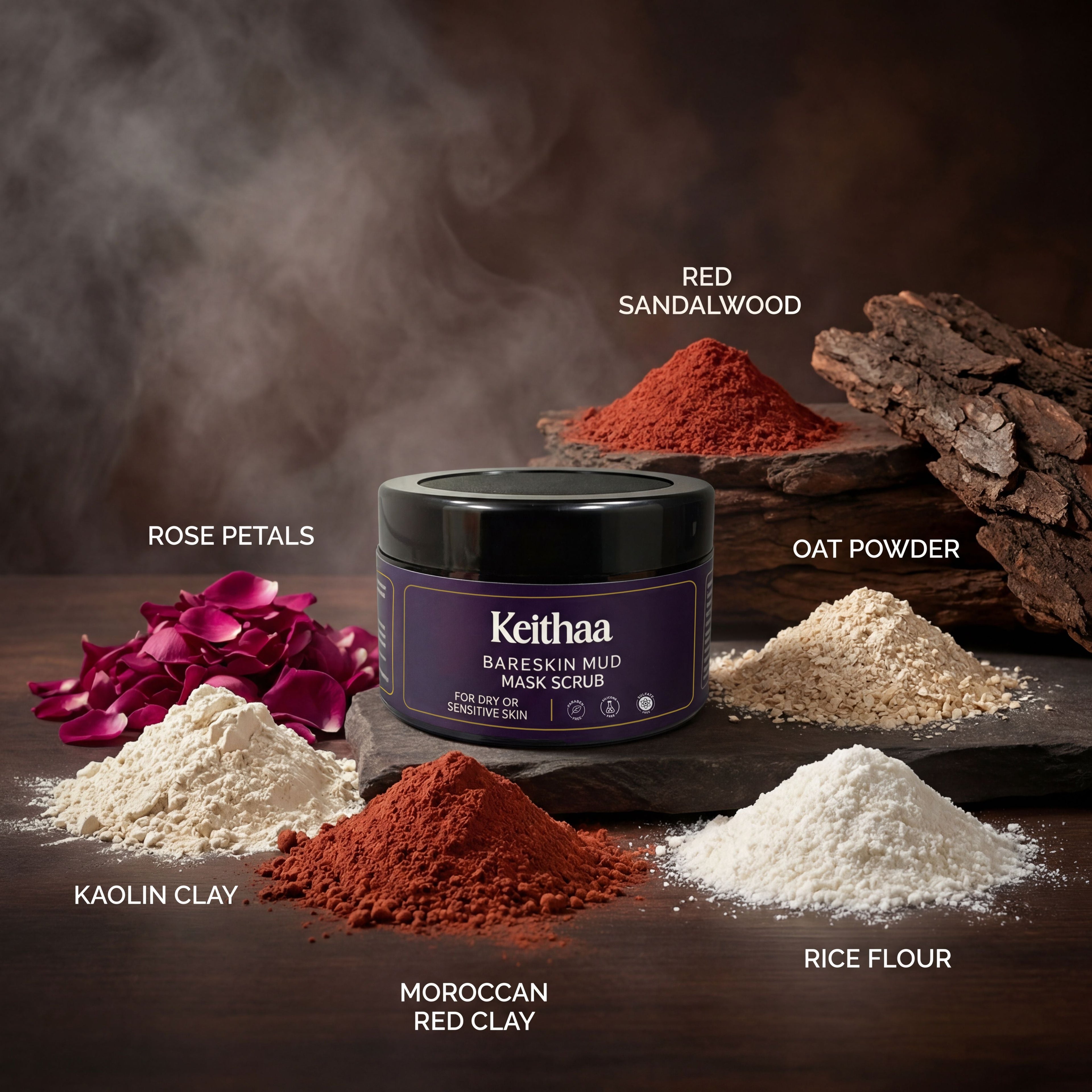 Bareskin Mud Mask Scrub