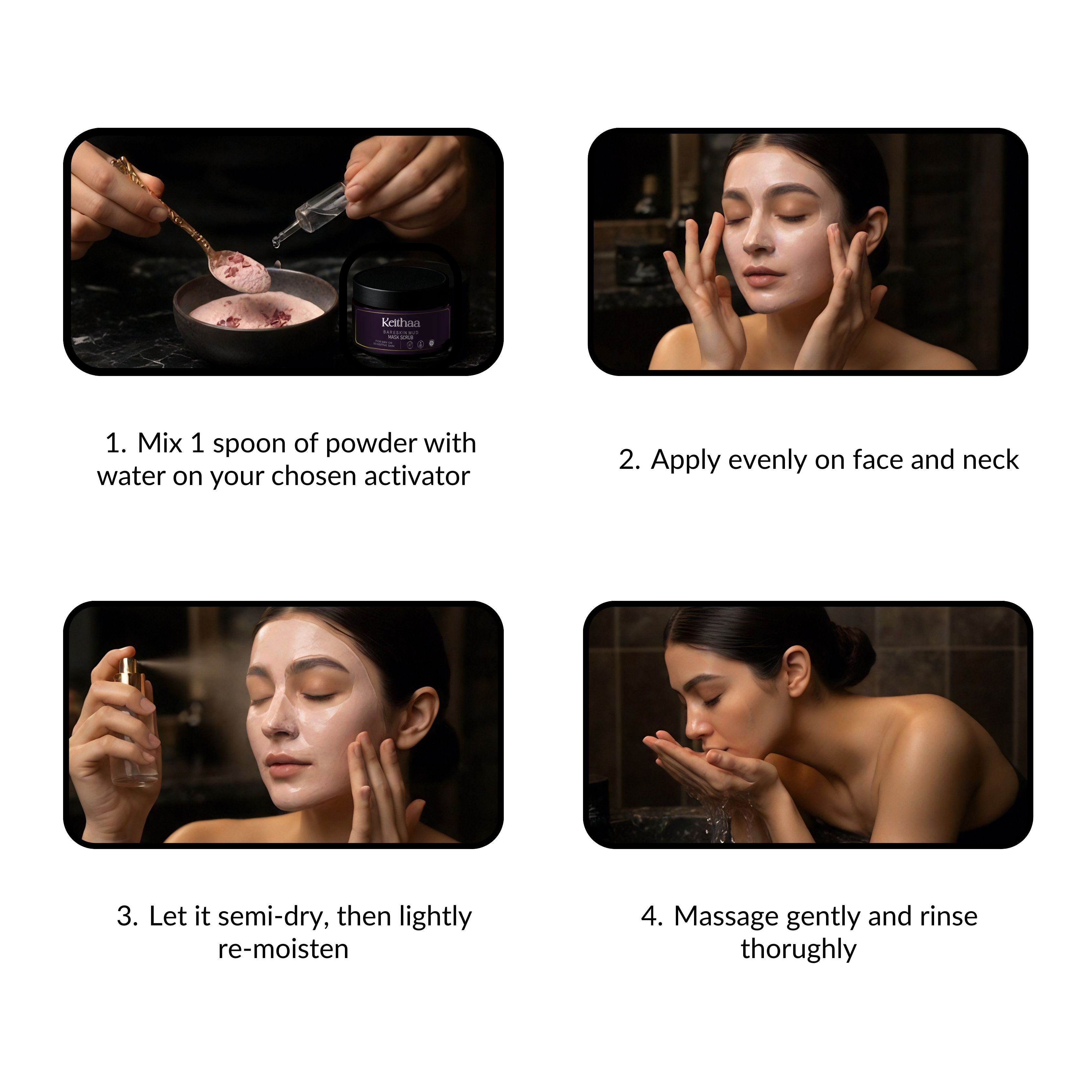 Bareskin Mud Mask Scrub