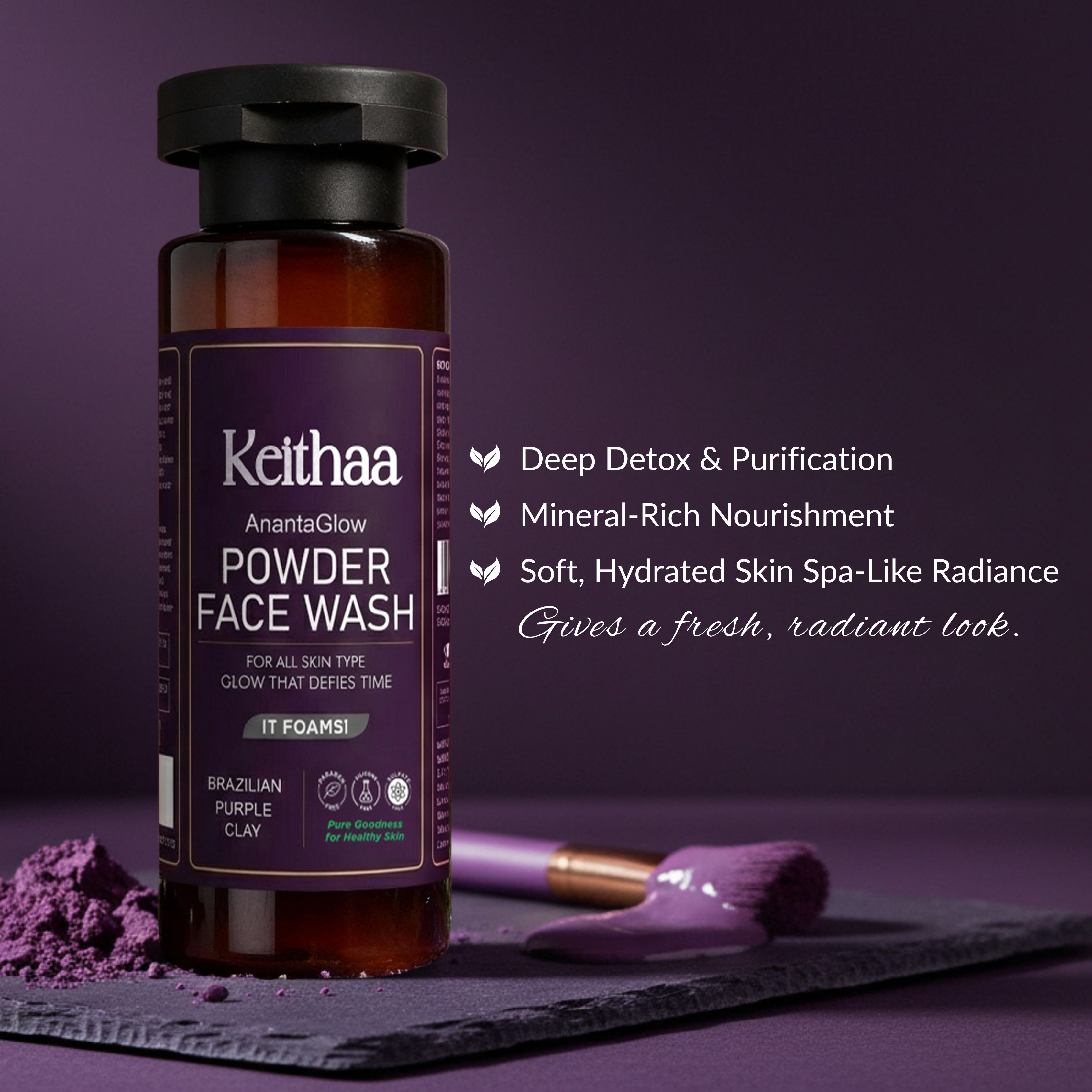 AnantaGlow Powder Face Wash