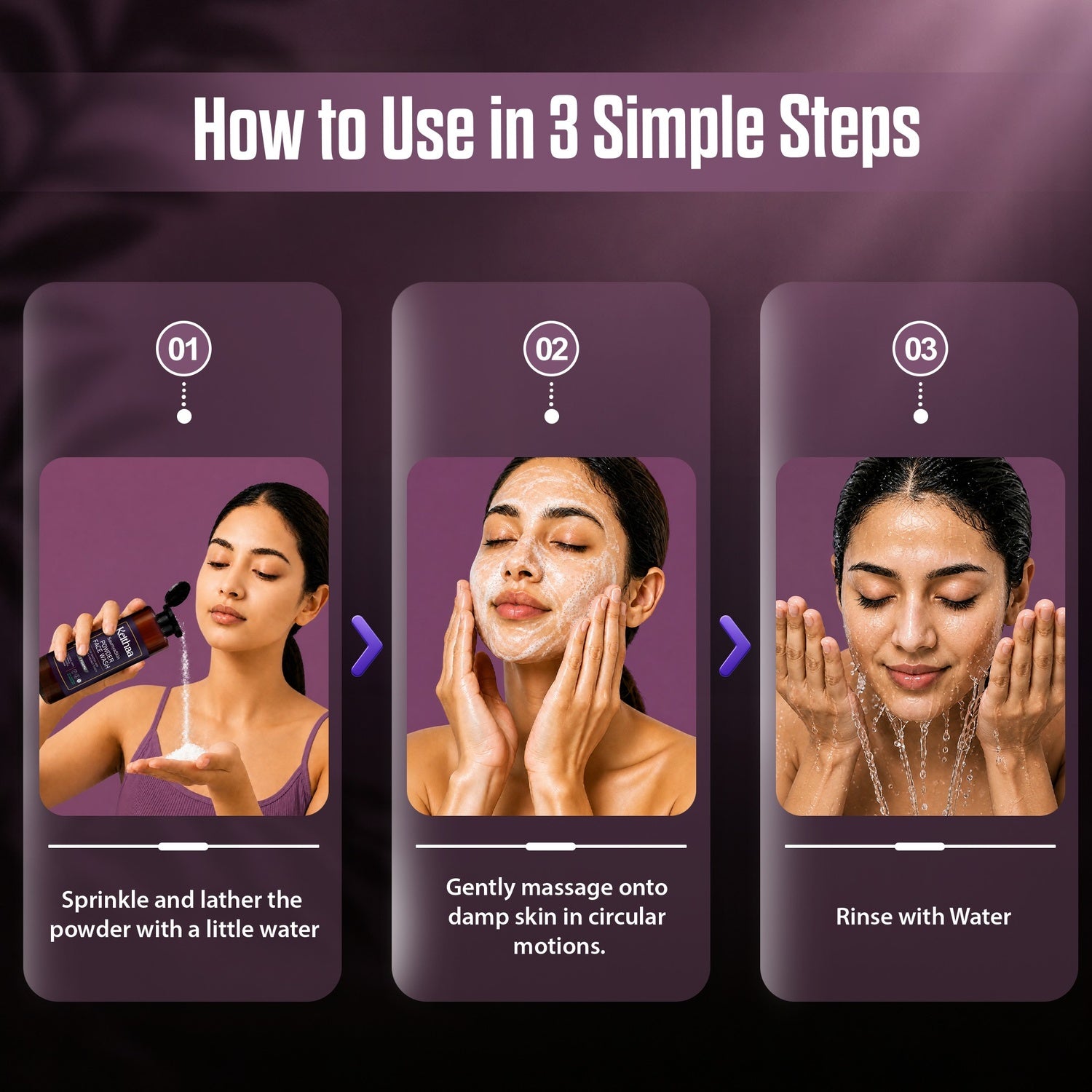 SaumyaSkin Powder Face Wash