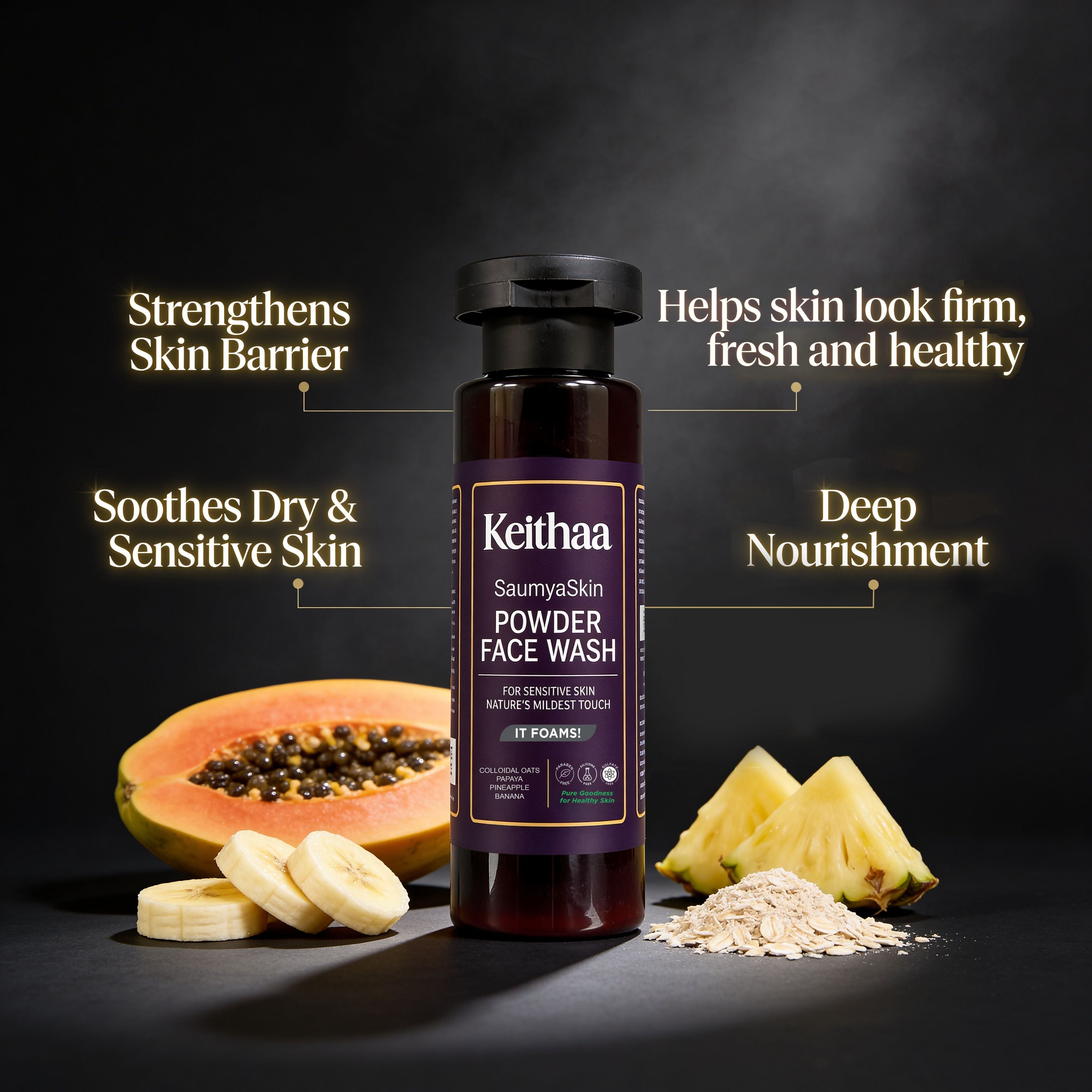 SaumyaSkin Powder Face Wash