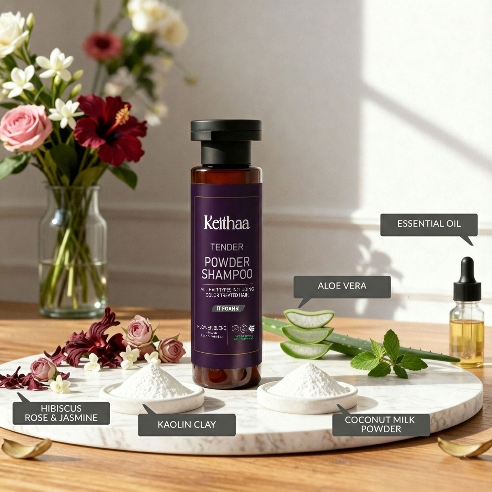 Tender Powder Shampoo