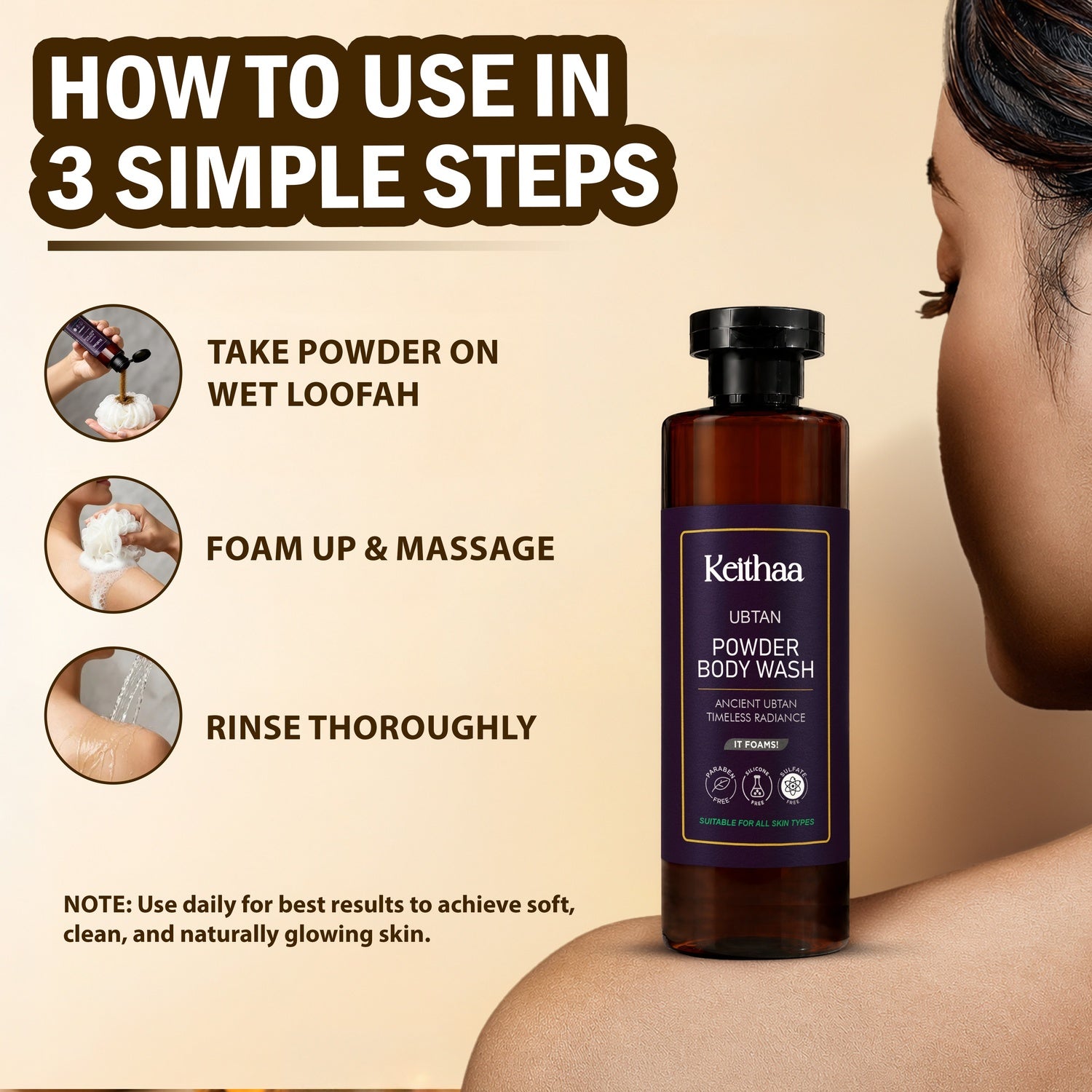 Ubtan Powder Body Wash