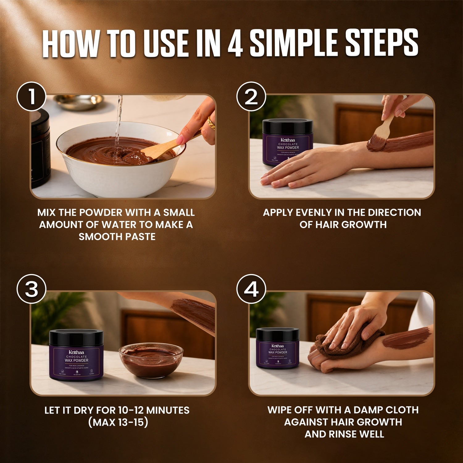 Chocolate Wax Powder